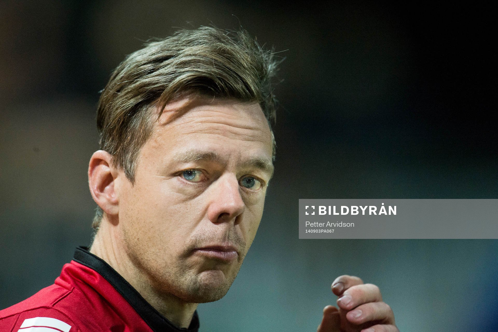Rosengårds tränare Markus Tilly deppar
