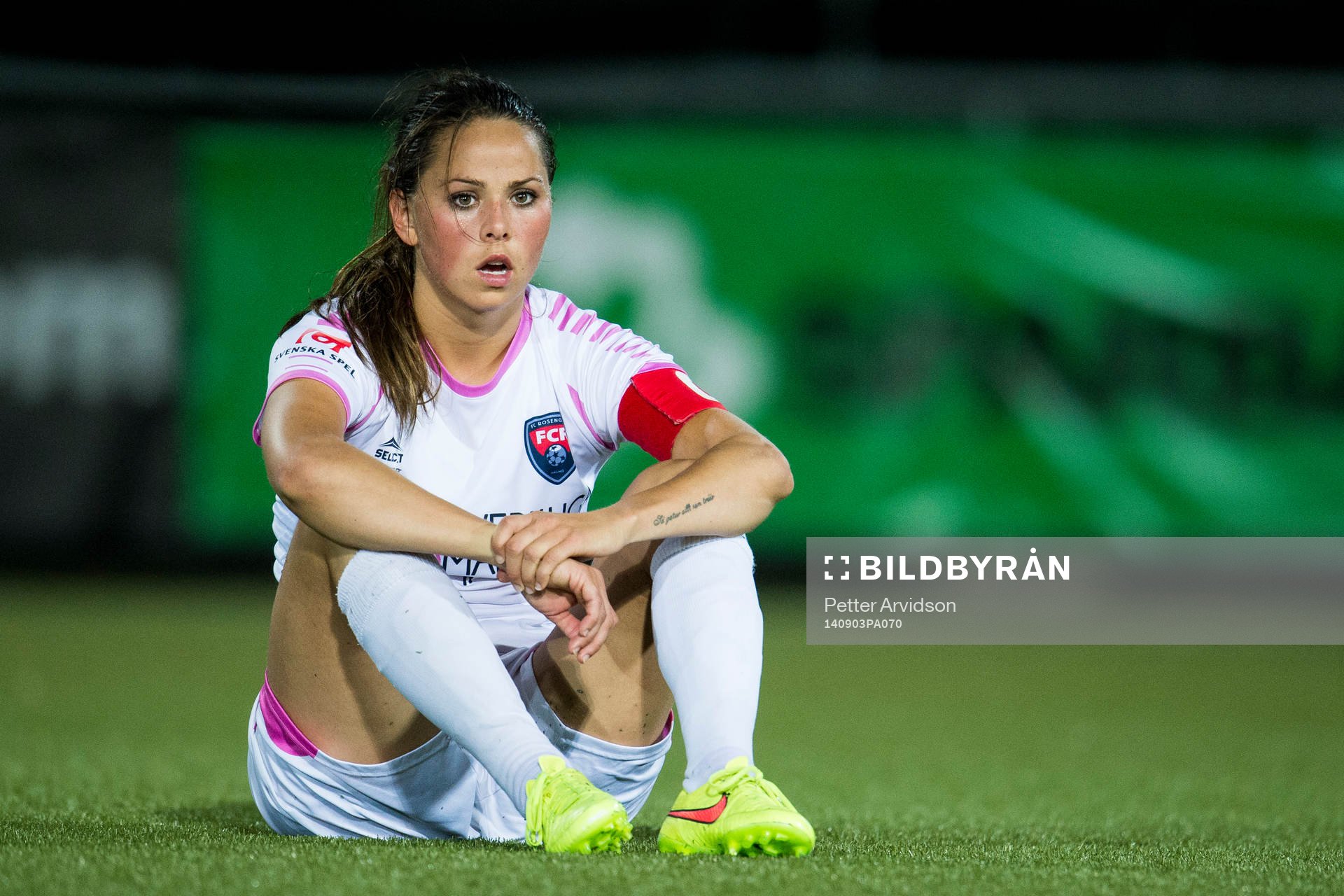 Rosengårds Sara Björk Gunnarsdottir deppar