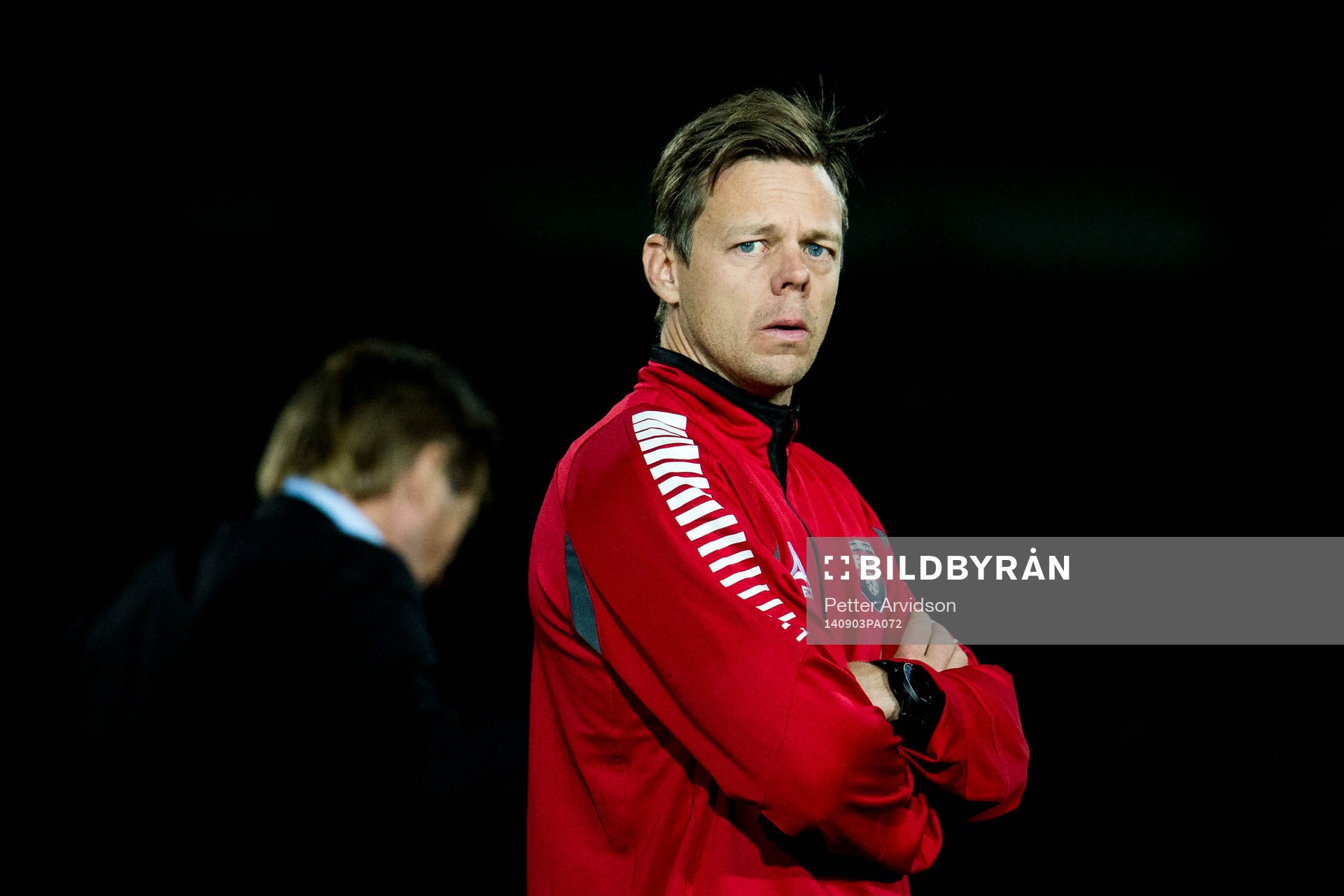Rosengårds tränare Markus Tilly deppar