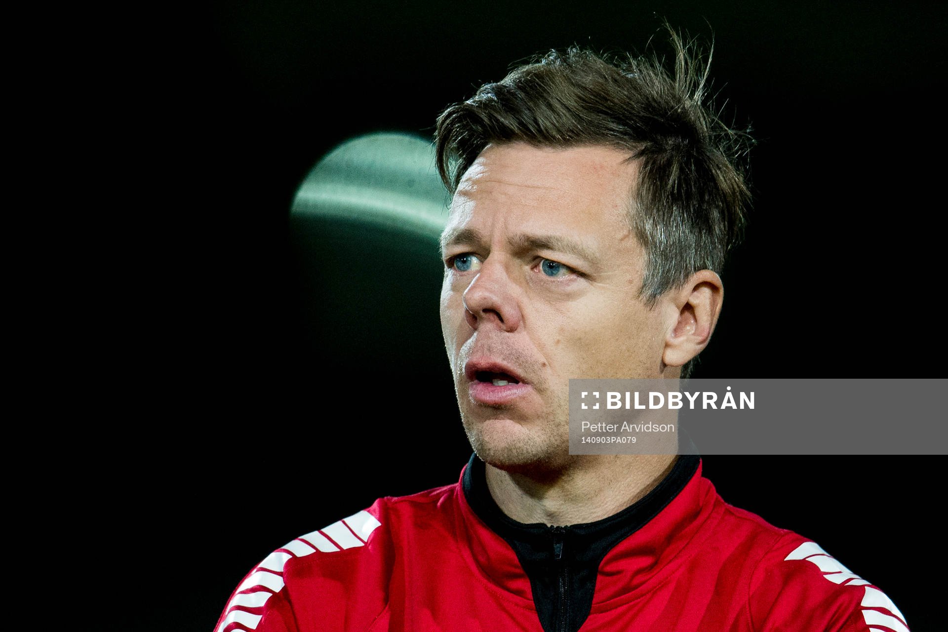 Rosengårds tränare Markus Tilly deppar