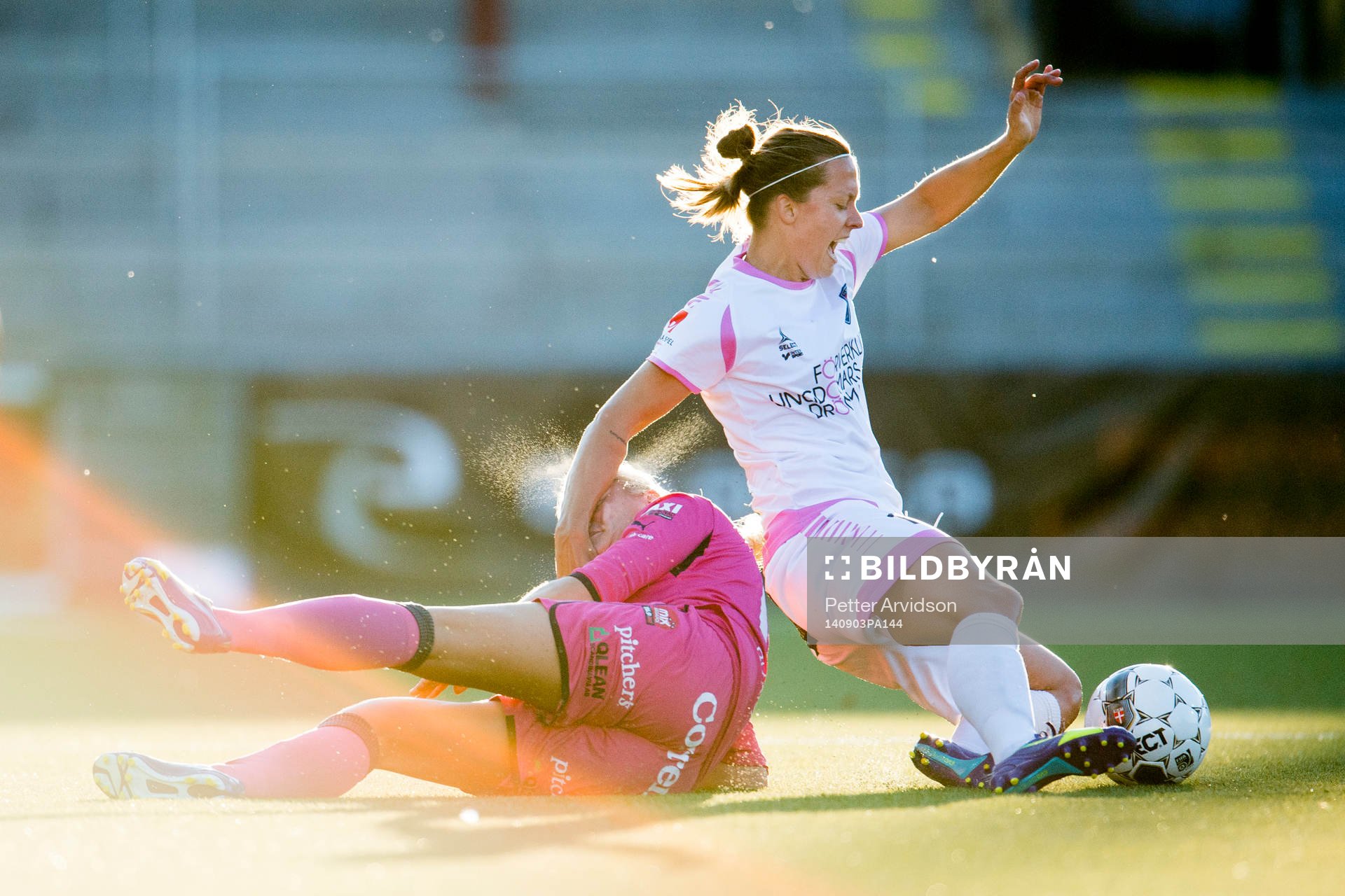 Linköpings Fridolina Rolfö och Rosengårds Lina Nilsson