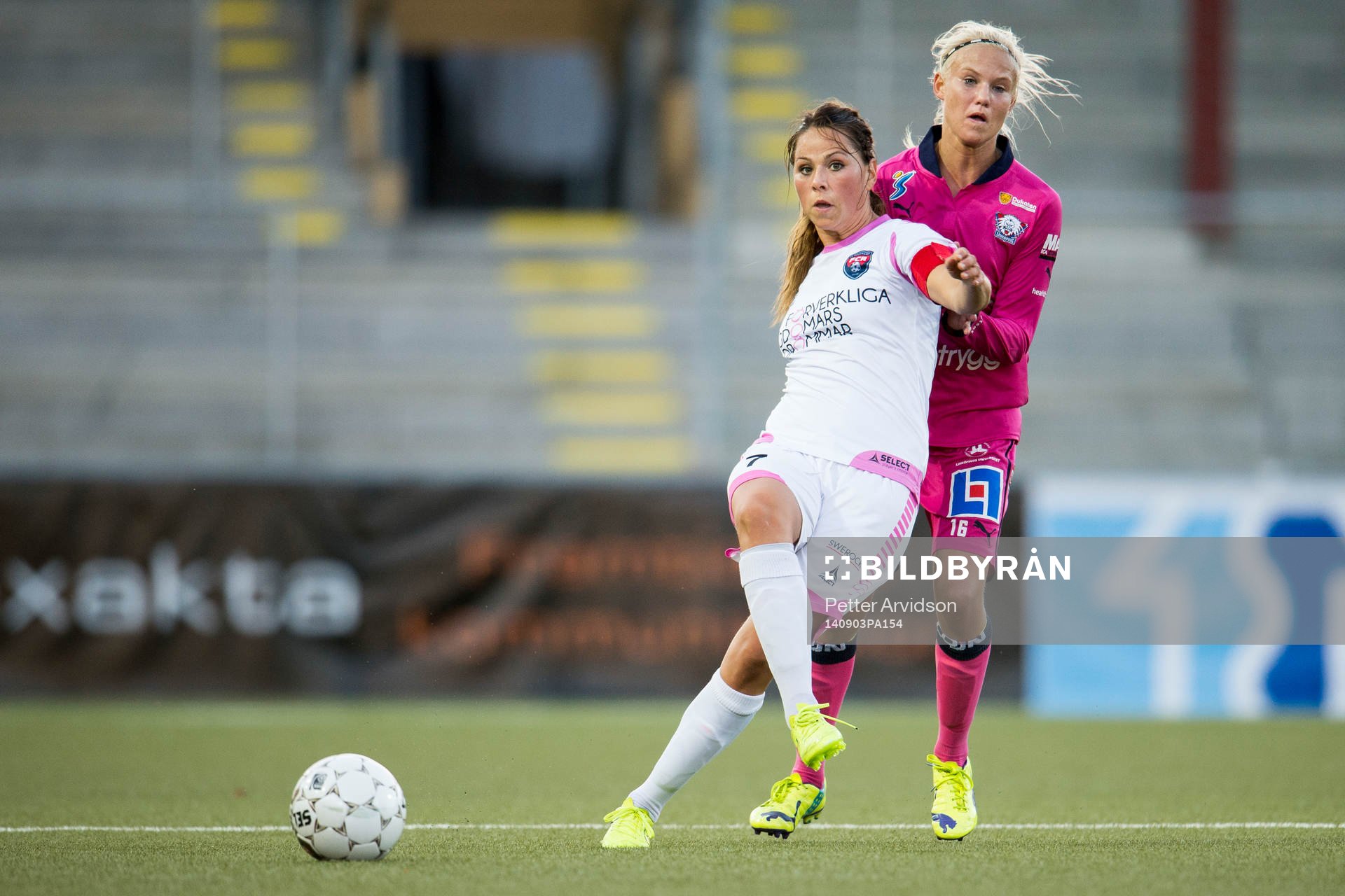 Rosengårds Sara Björk Gunnarsdottir och Linköpings