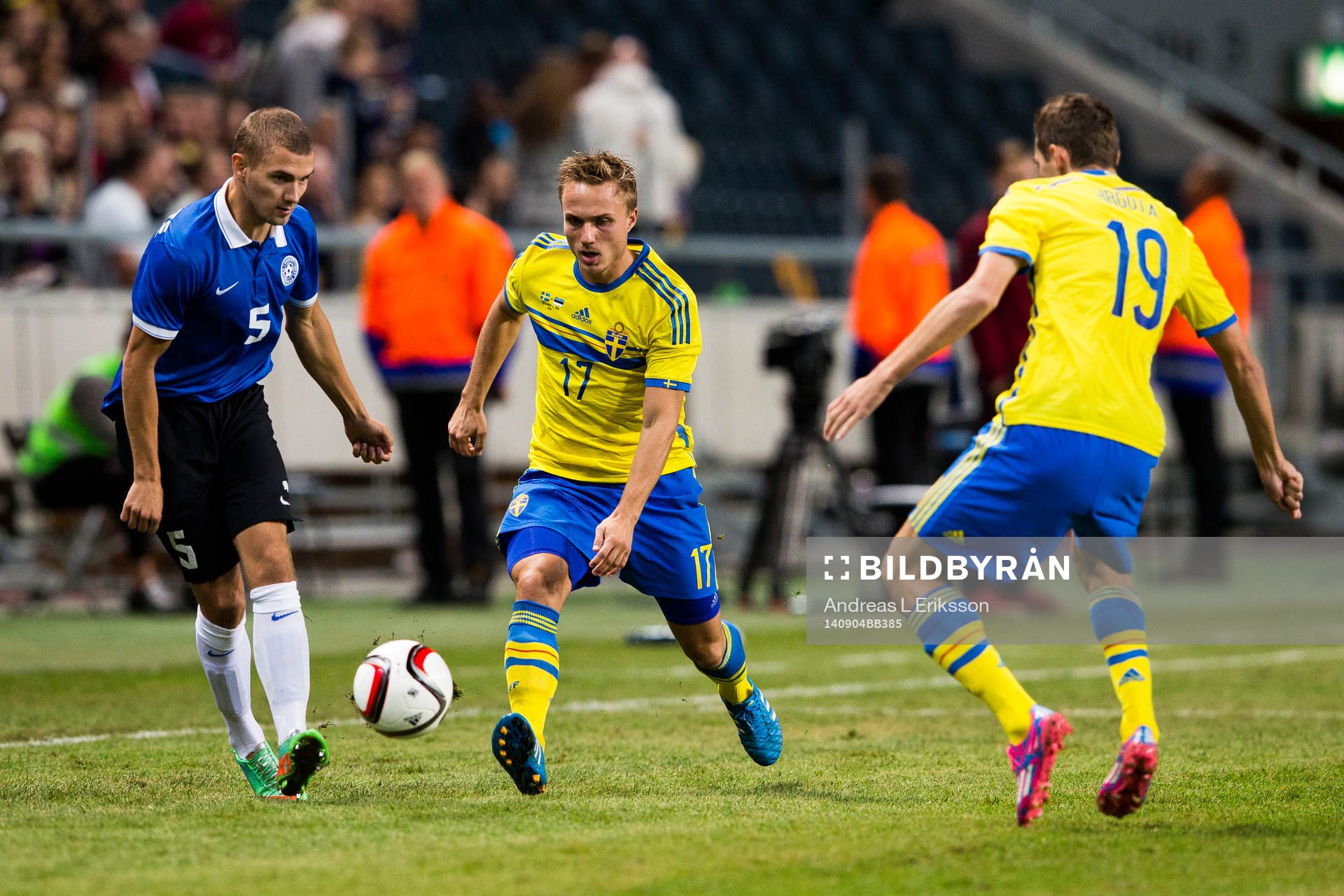 Estlands Ken Kallaste och Sveriges Pierre Bengtsson