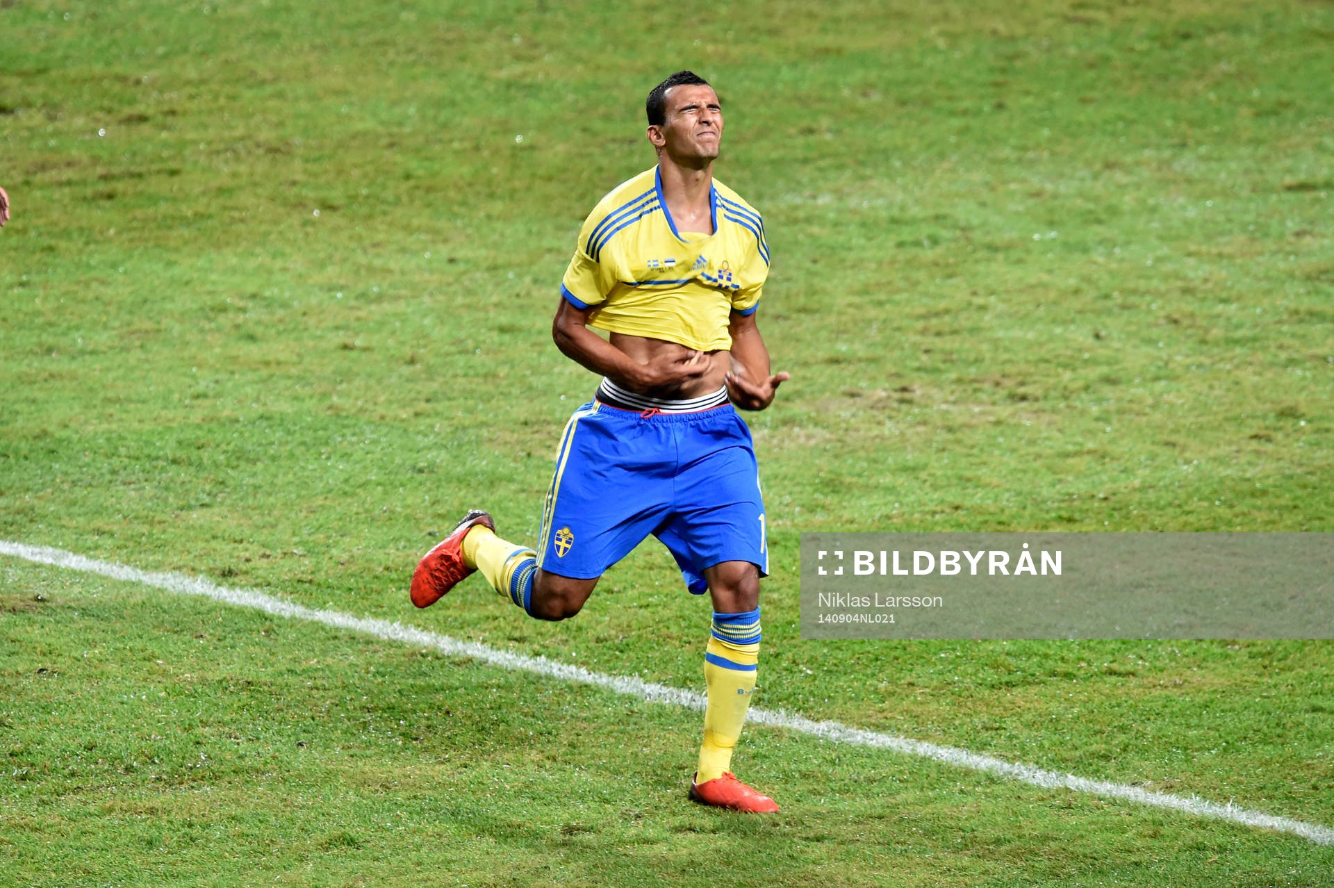 Sveriges Nabil Bahoui deppar