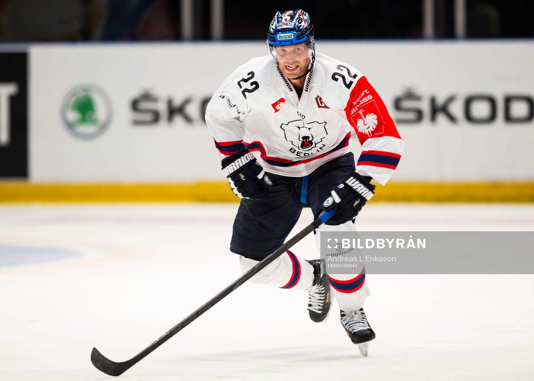 Eisbären Berlins Barry Tallackson