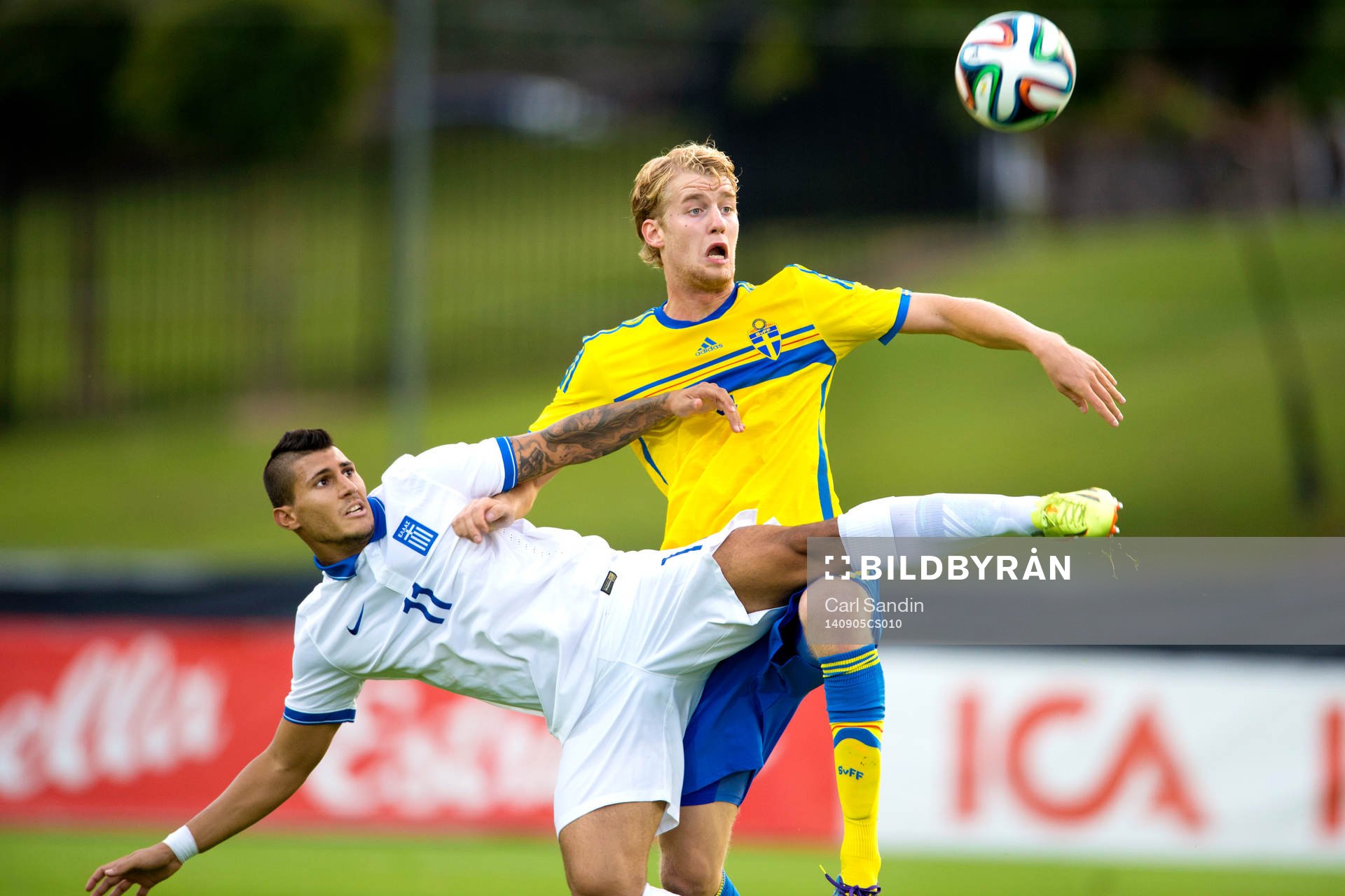 Stefanos Kapino Nikolaos Karelis och Sverige Filip Helander