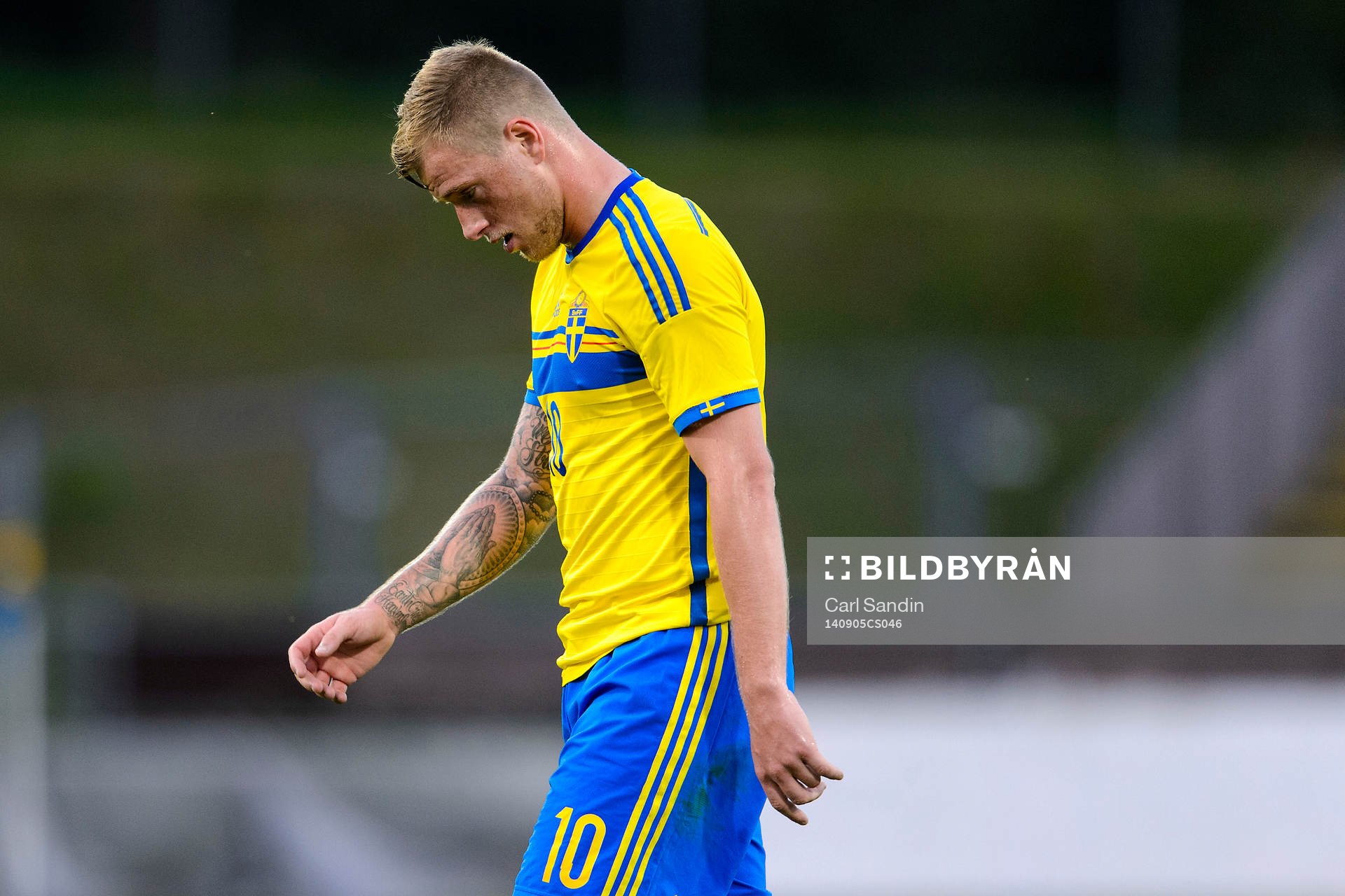 Sveriges John Guidetti deppar