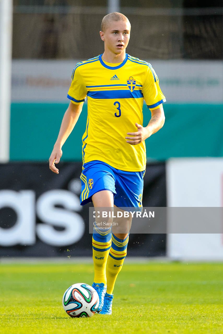 Sveriges Sebastian Holmén
