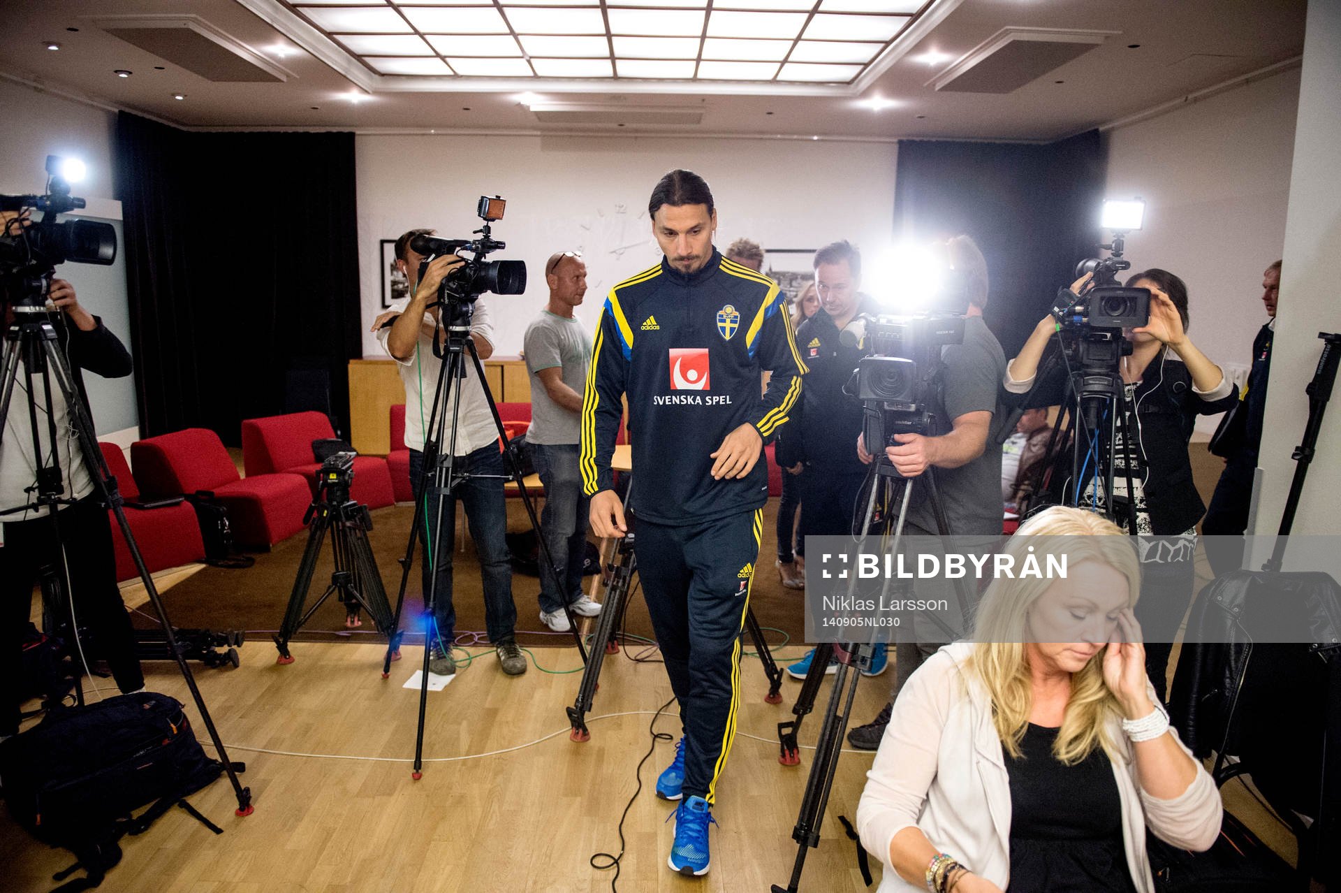 Sveriges Zlatan Ibrahimovic