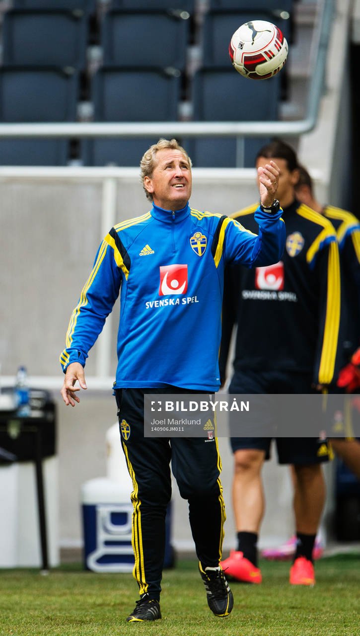 Förbundskapten Erik Hamrén