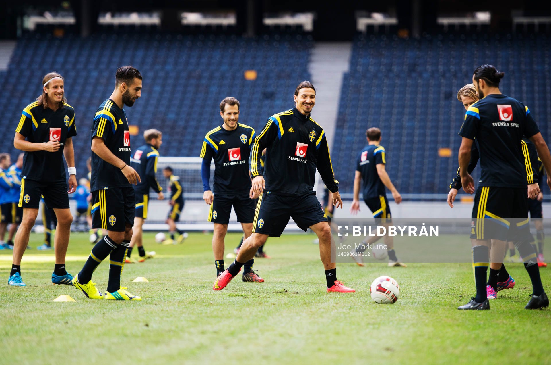 Jonas Olsson, Jimmy Durmaz, Tobias Hysén, Zlatan