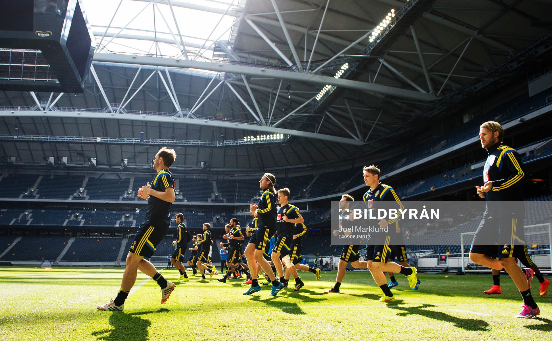 Johan Elmander, Jonas Olsson, Kim Källström och Ola