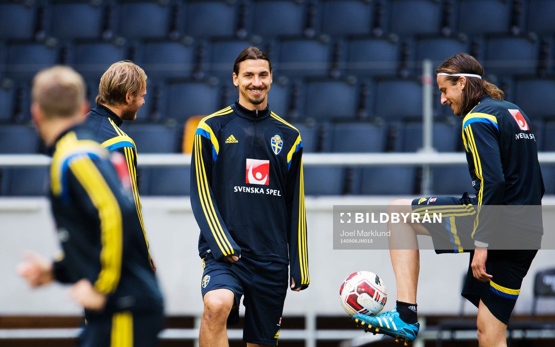 Ola Toivonen, Zlatan Ibrahimovic och Jonas Olsson