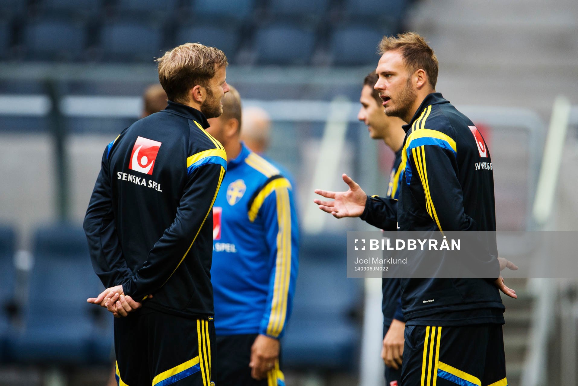 Mikael Antonsson och Andreas Granqvist i samtal