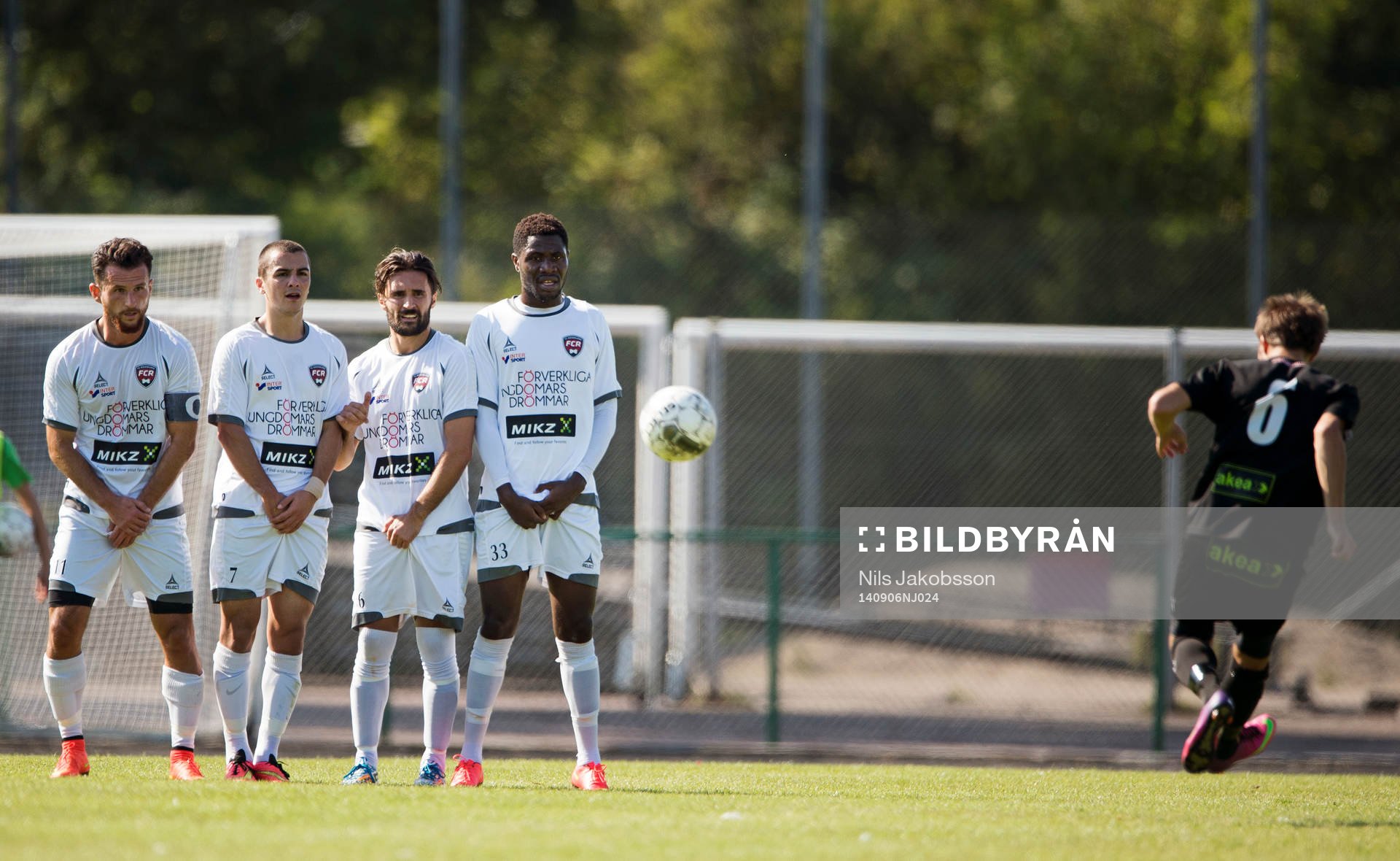 FC Rosengårds Ylli Shabani, Granit Sherifi, Ali Burrniku,