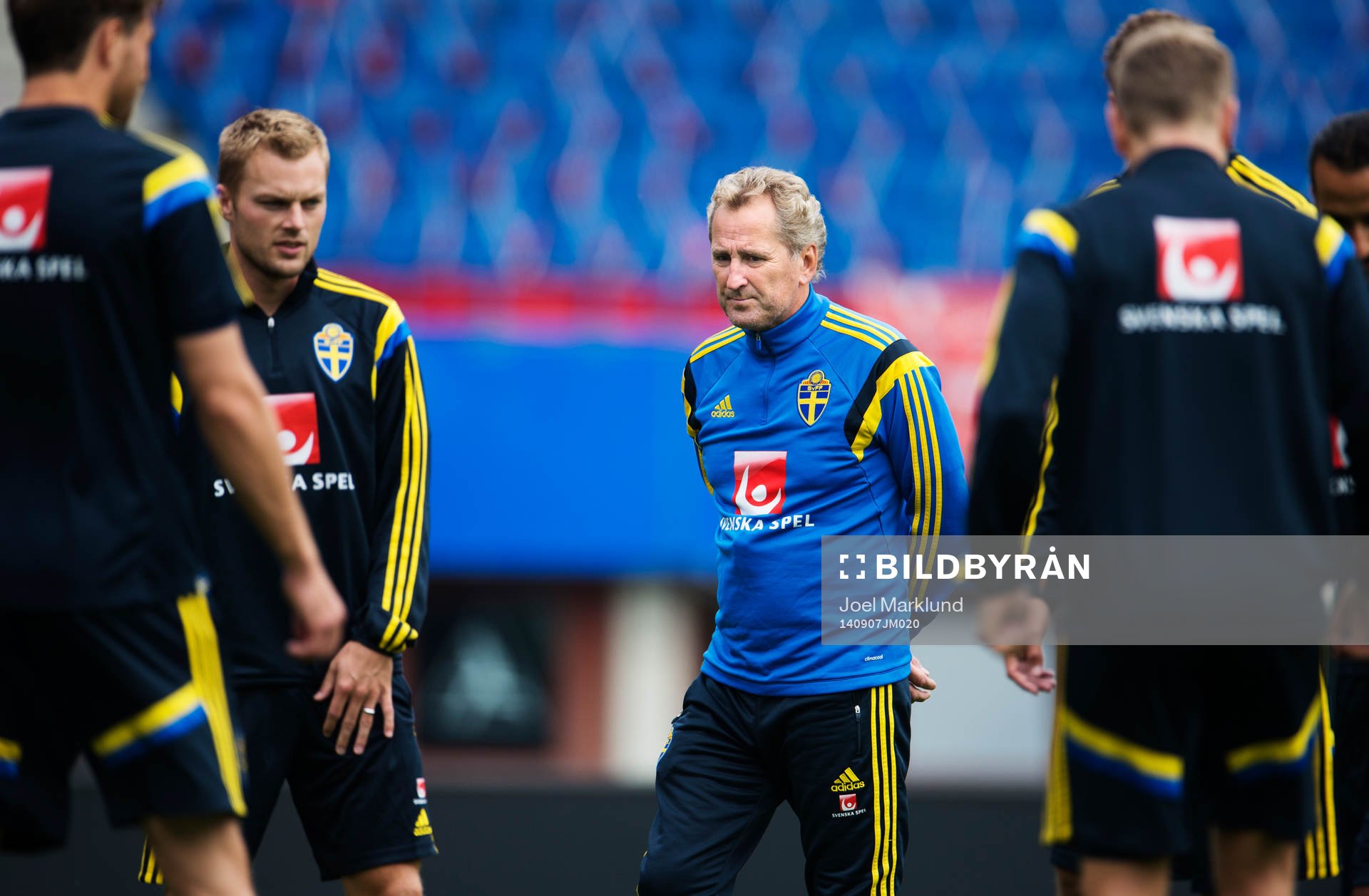 Förbundskapten Erik Hamrén