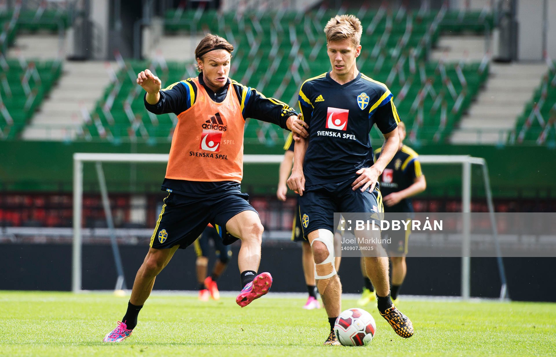 Albin Ekdal och Pontus Wernbloom