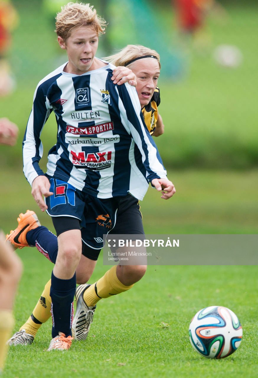i matchen för 15-åringar mellan IFK Hässleholm och