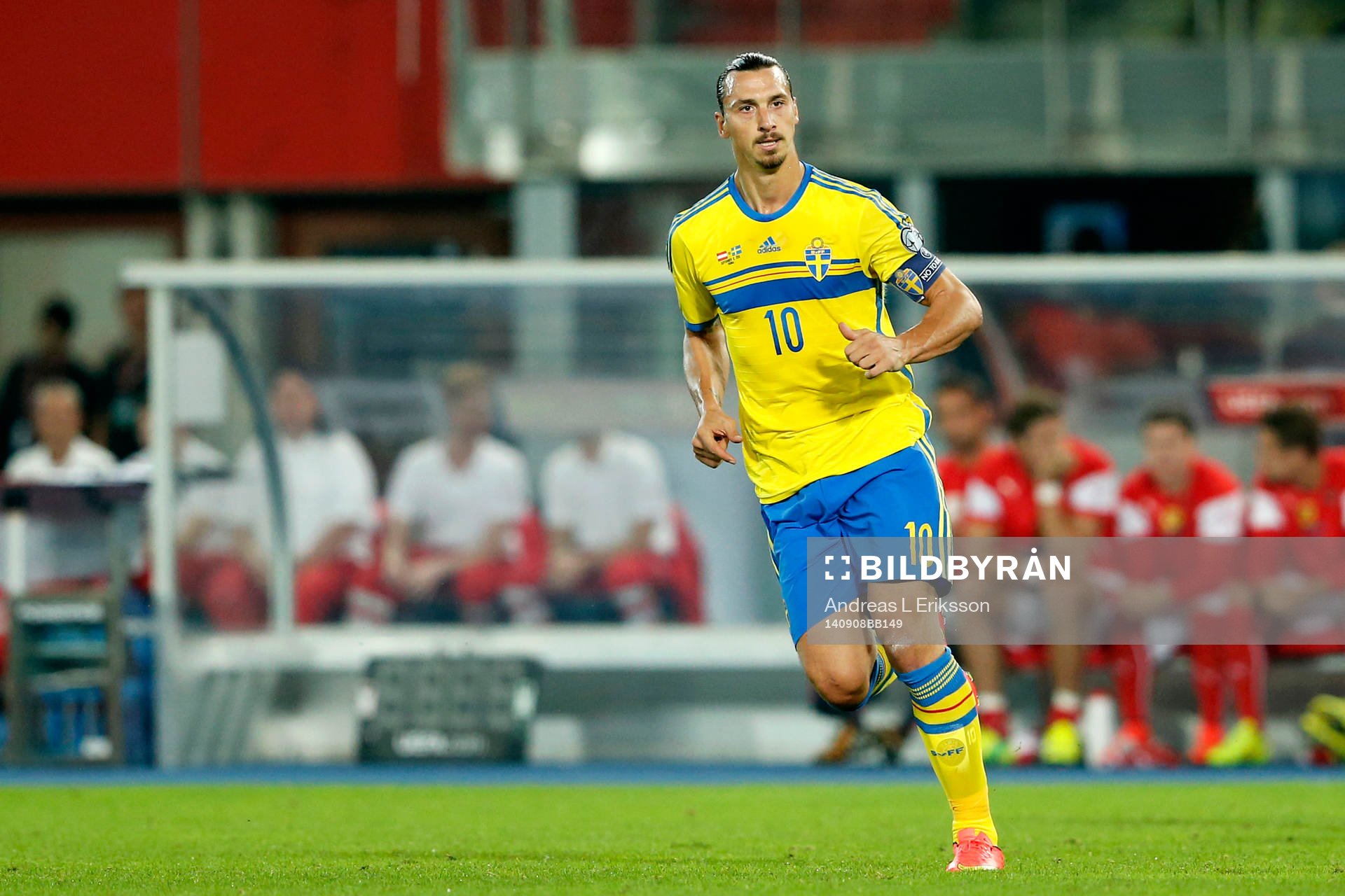 Sveriges Zlatan Ibrahimovic