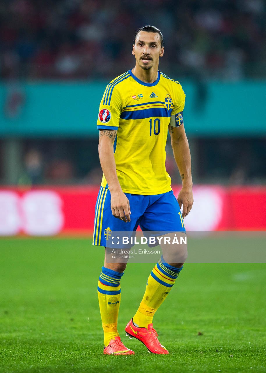 Sveriges Zlatan Ibrahimovic