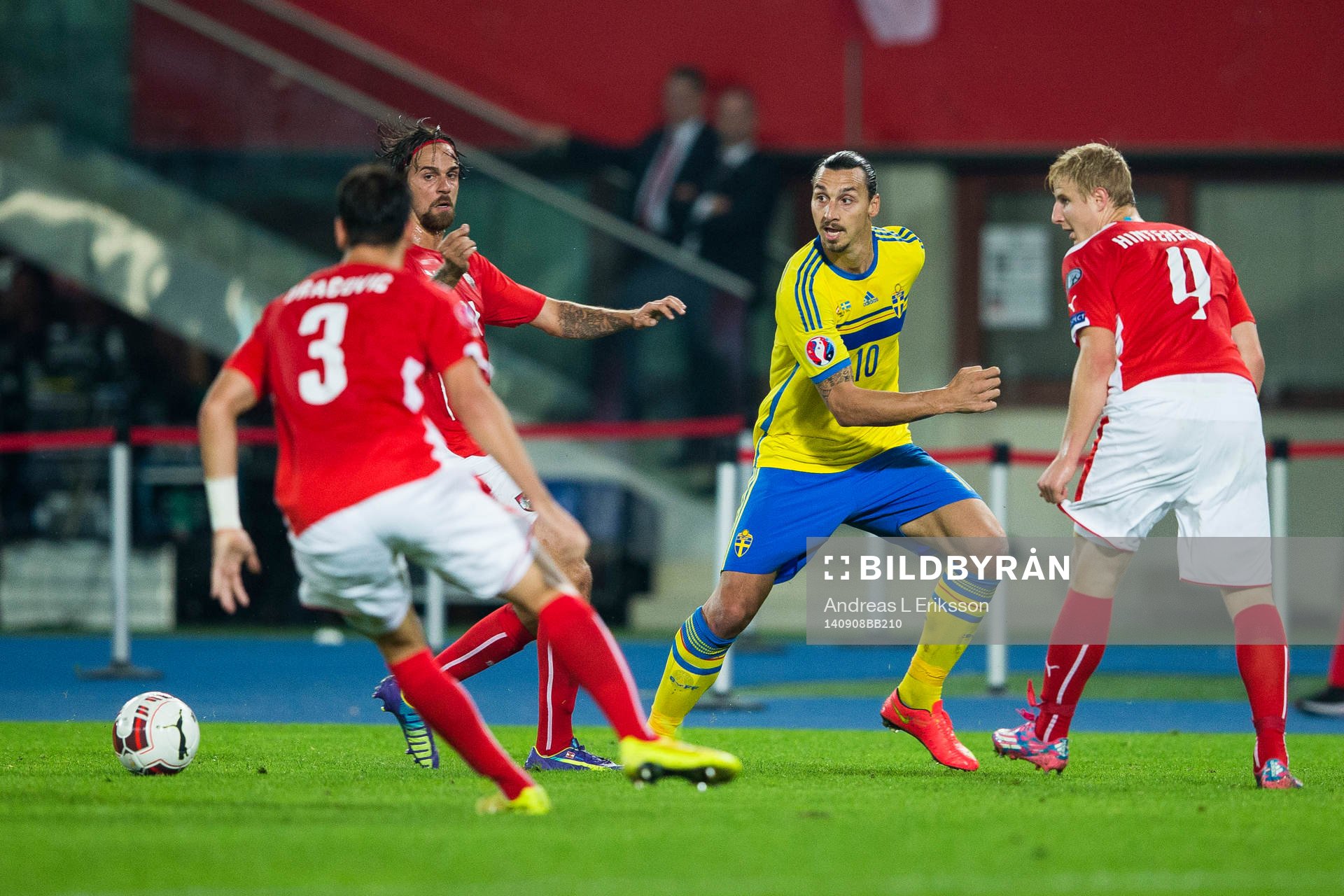 Sveriges Zlatan Ibrahimovic