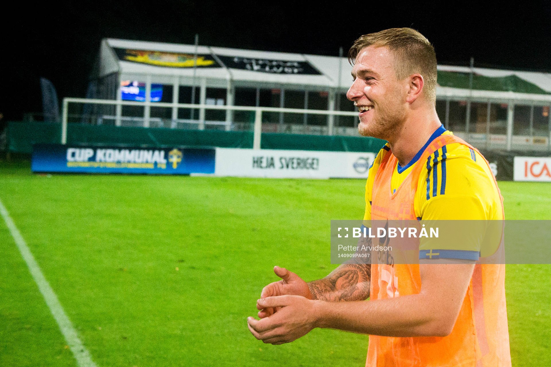 Sveriges John Guidetti jublar