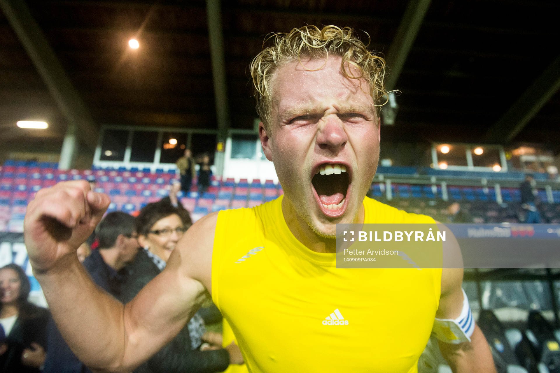 Sveriges Oscar Hiljemark som avgjorde matchen på övertid