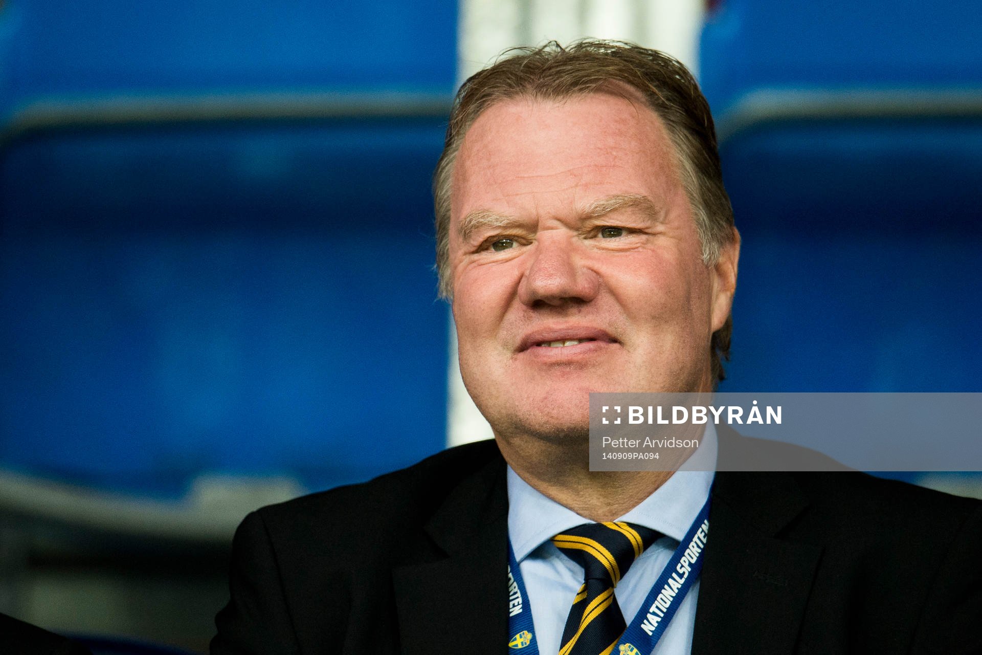 Svenska fotbollsförbundets ordförande Karl-Erik Nilsson