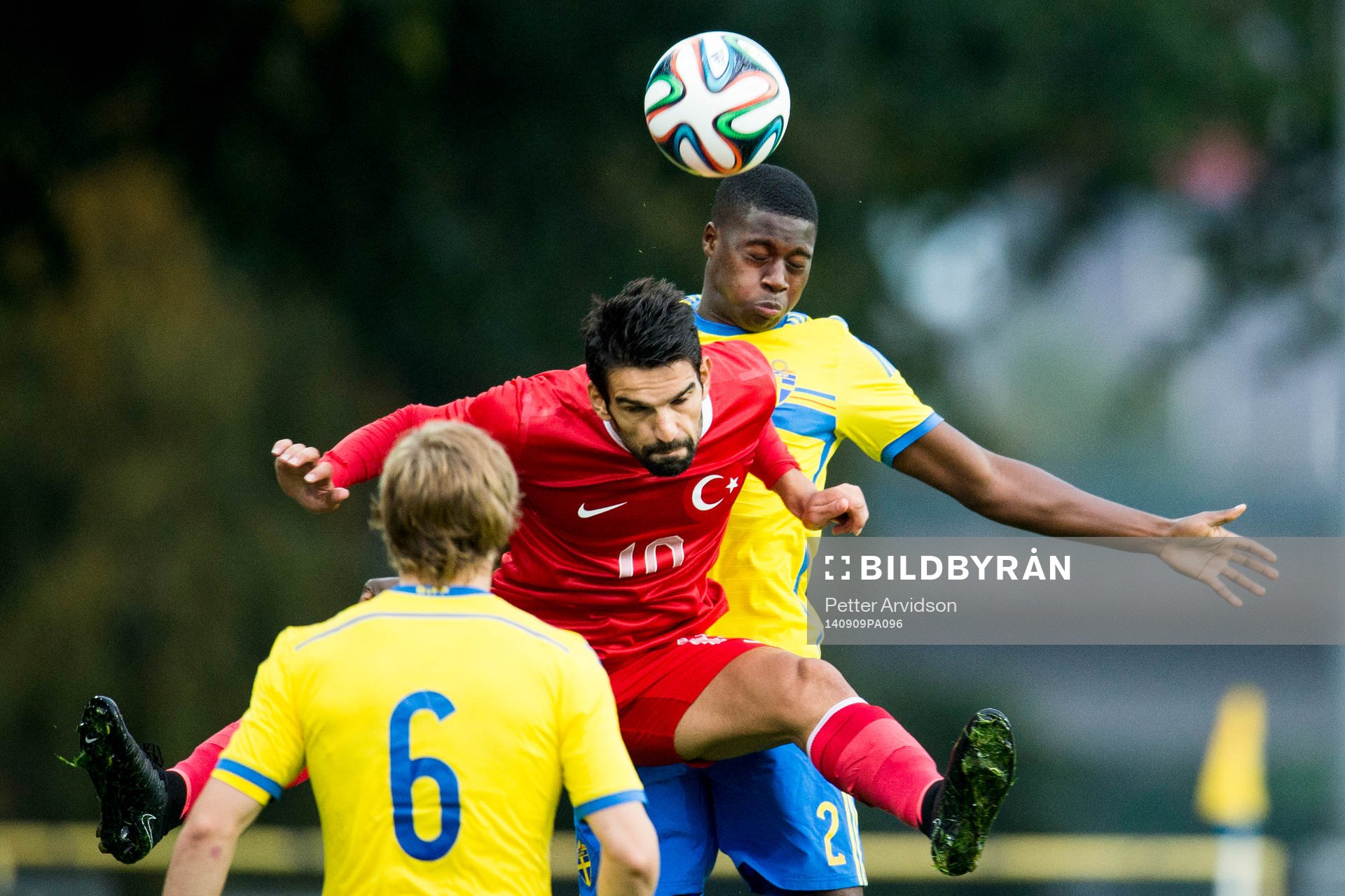 Sveriges Isak Ssewankambo och Turkiets Muhammet Demir