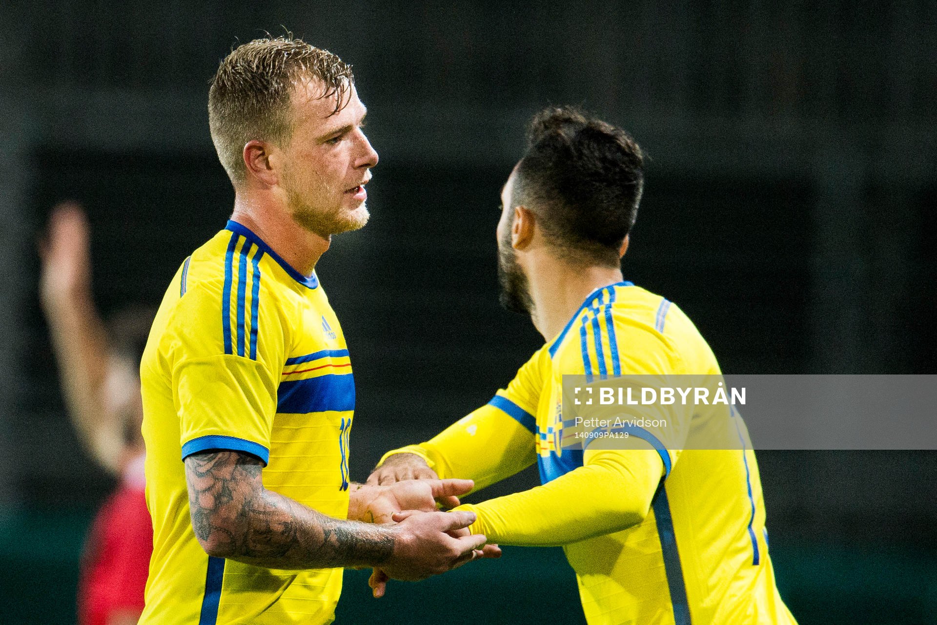 Sveriges John Guidetti byts ut till förmån för Abdul