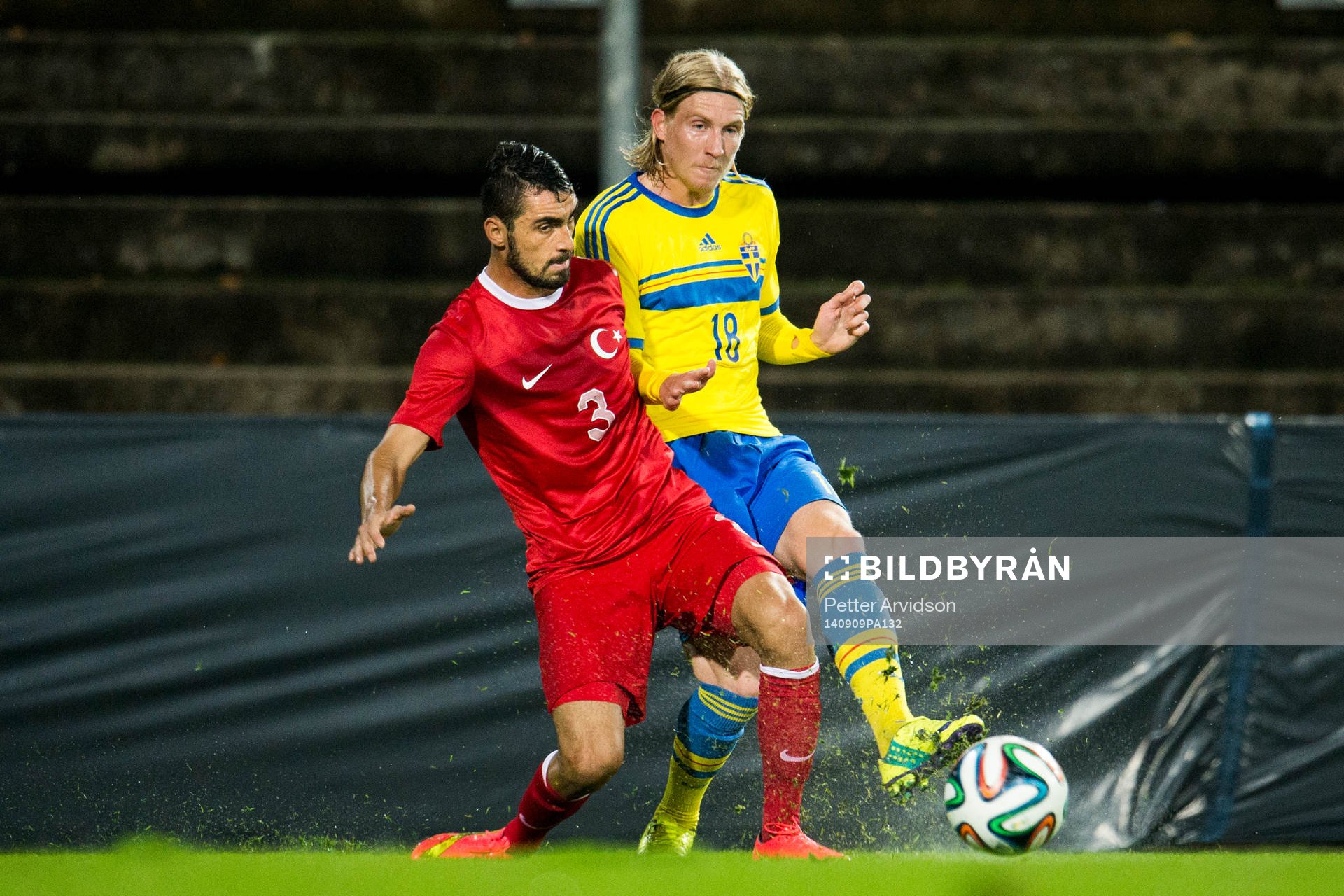 Sveriges Simon Kroon och Turkiets Ugur Ciftci