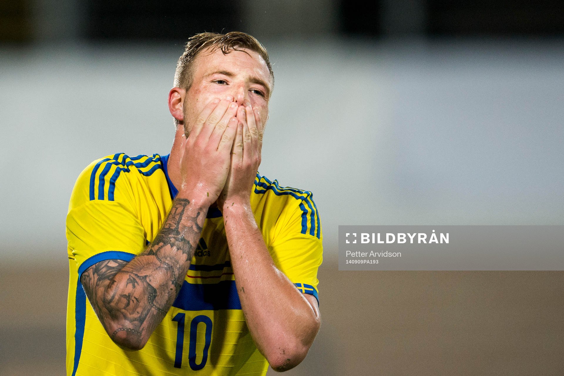 Sveriges John Guidetti deppar