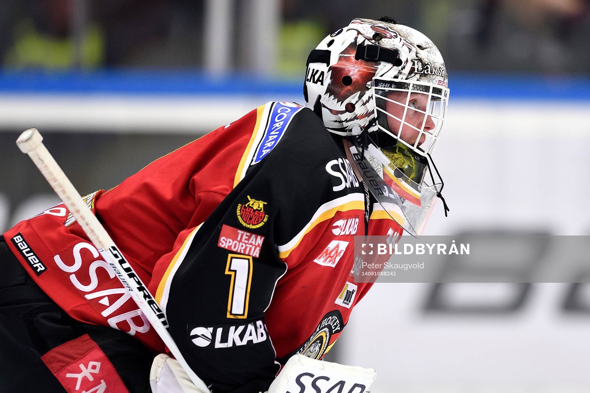 Luleås målvakt Daniel Larsson