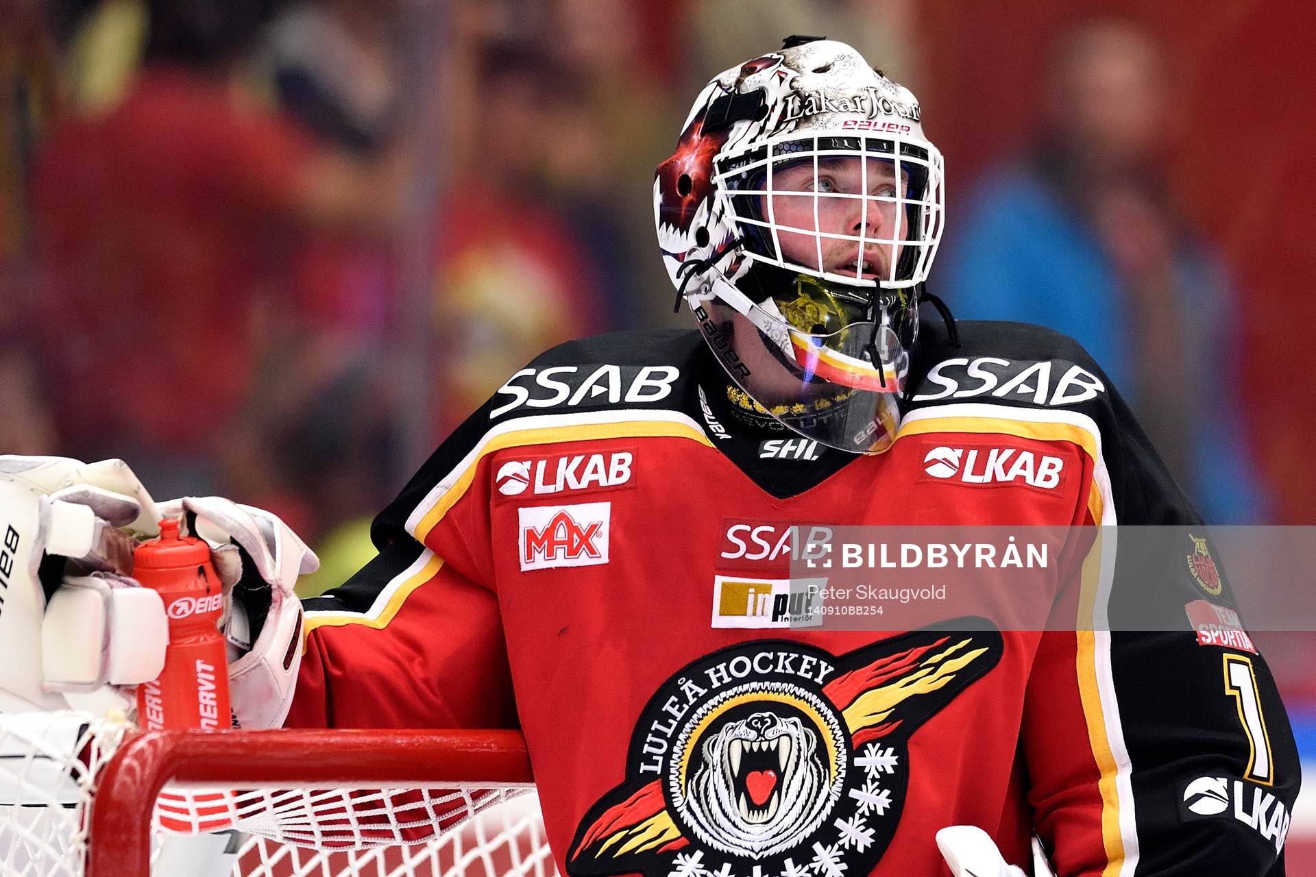 Luleås målvakt Daniel Larsson