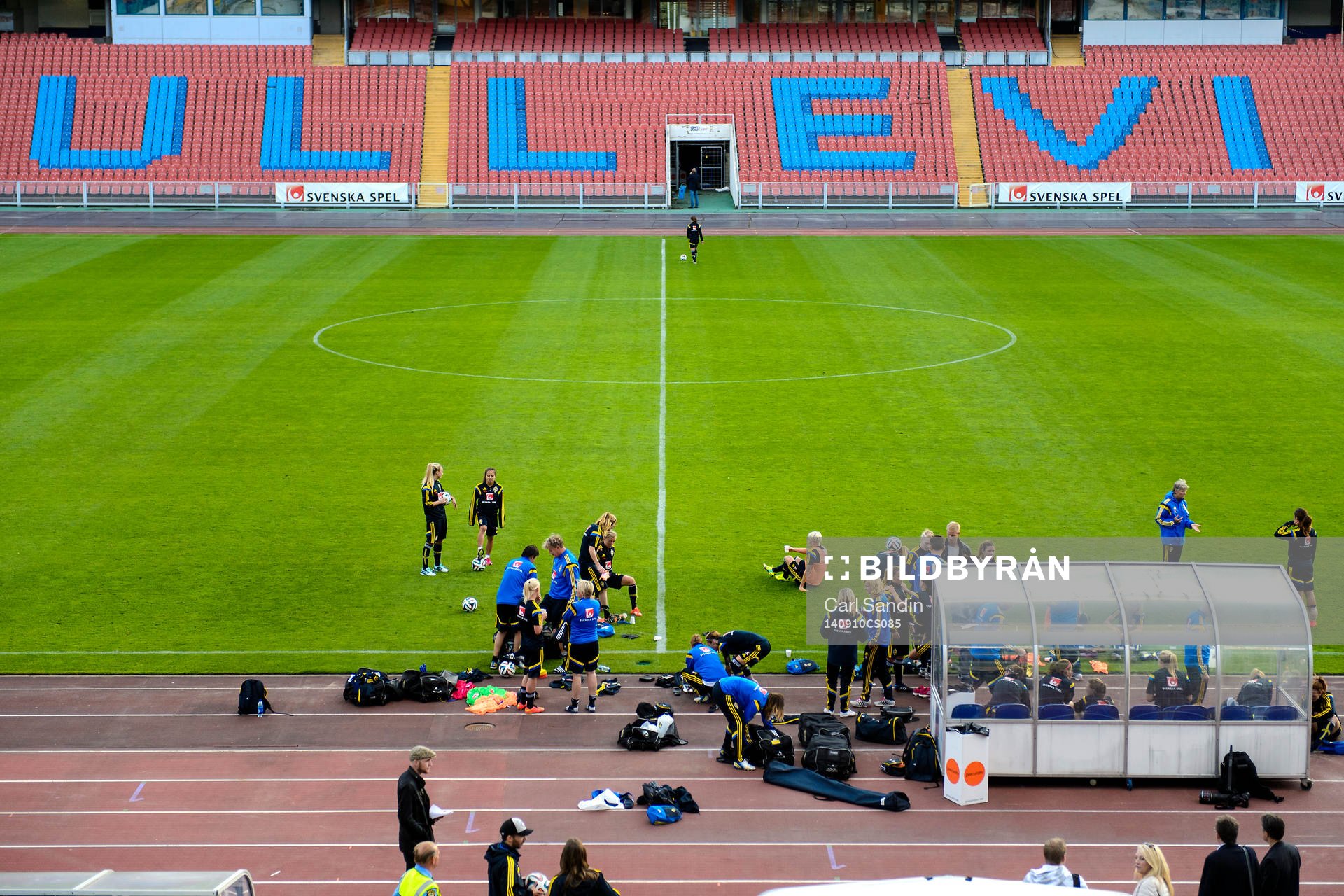 Vy över Ullevi