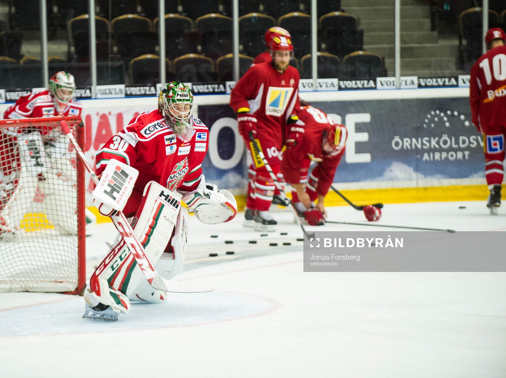 Modos målvakt Linus Ullmark