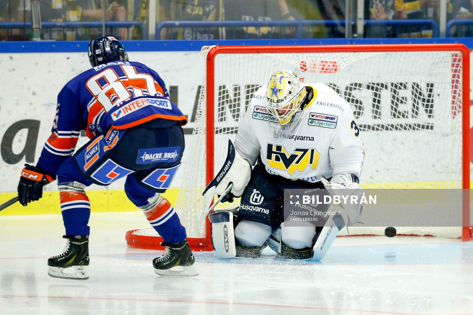 Växjös Liam Reddox gör 1-0