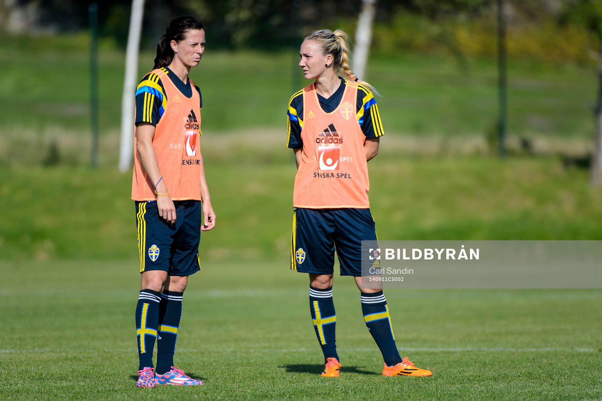 Lotta Schelin och Emma Lundh