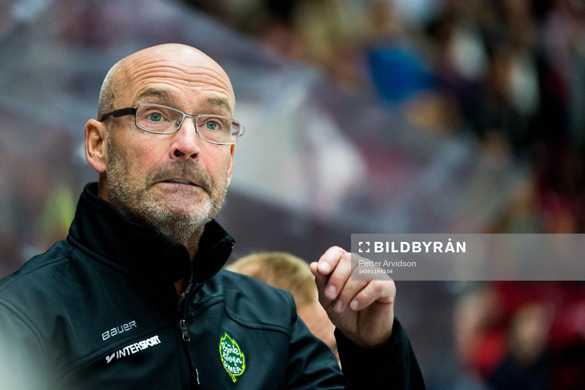 Björklövens tränare Mats Waltin