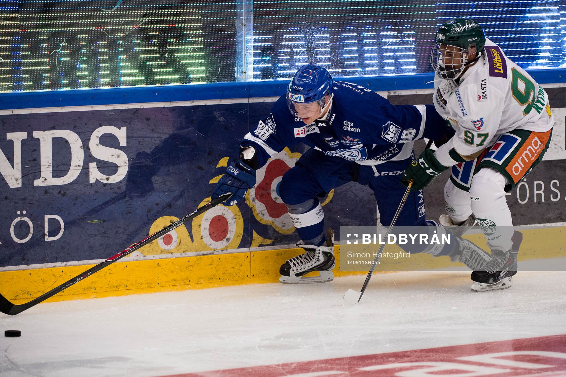 Leksands Veli-Matti Savinainen och Färjestads Oliver