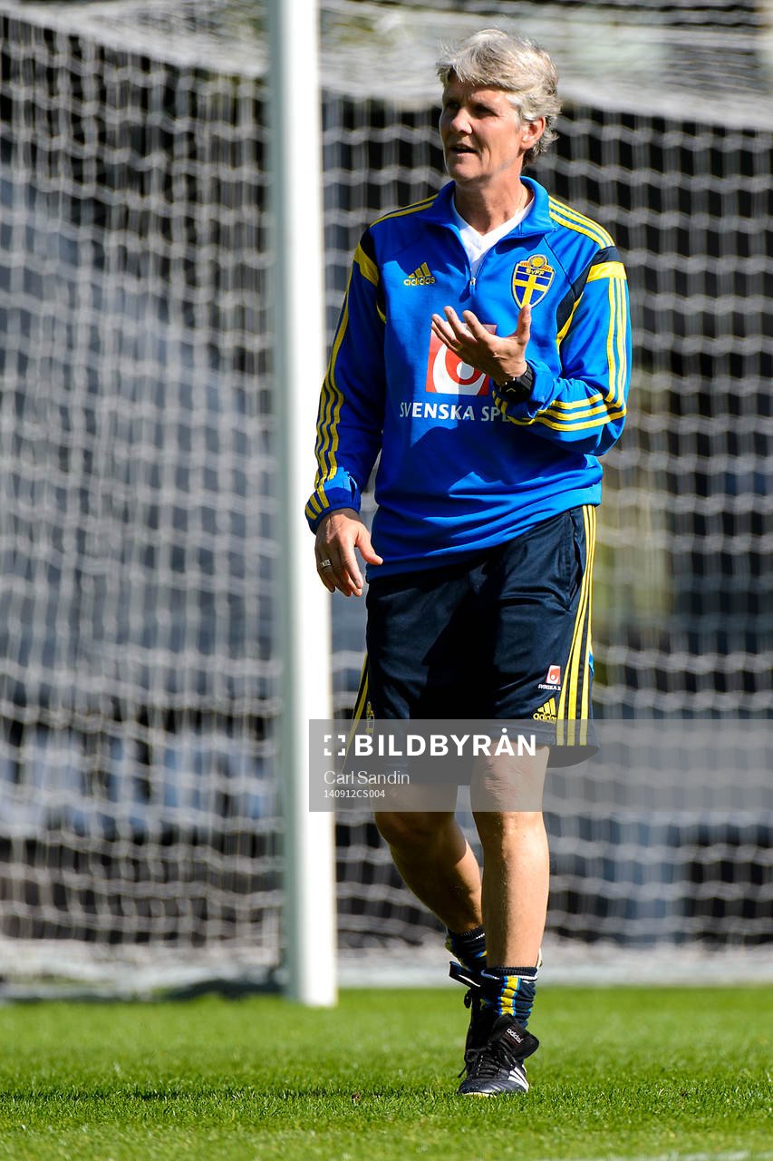 Förbundskapten Pia Sundhage