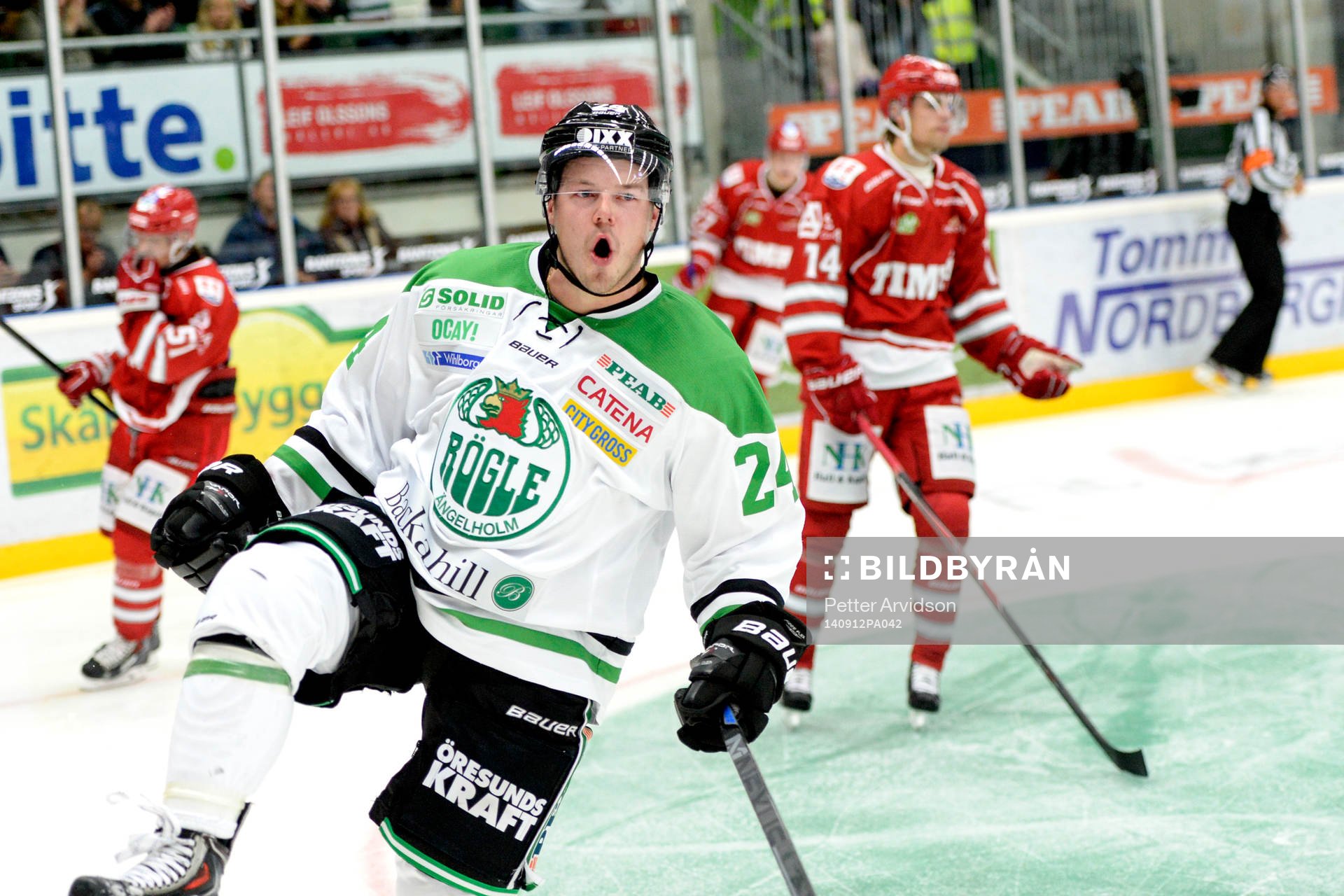 Rögles Peter LeBlanc jublar