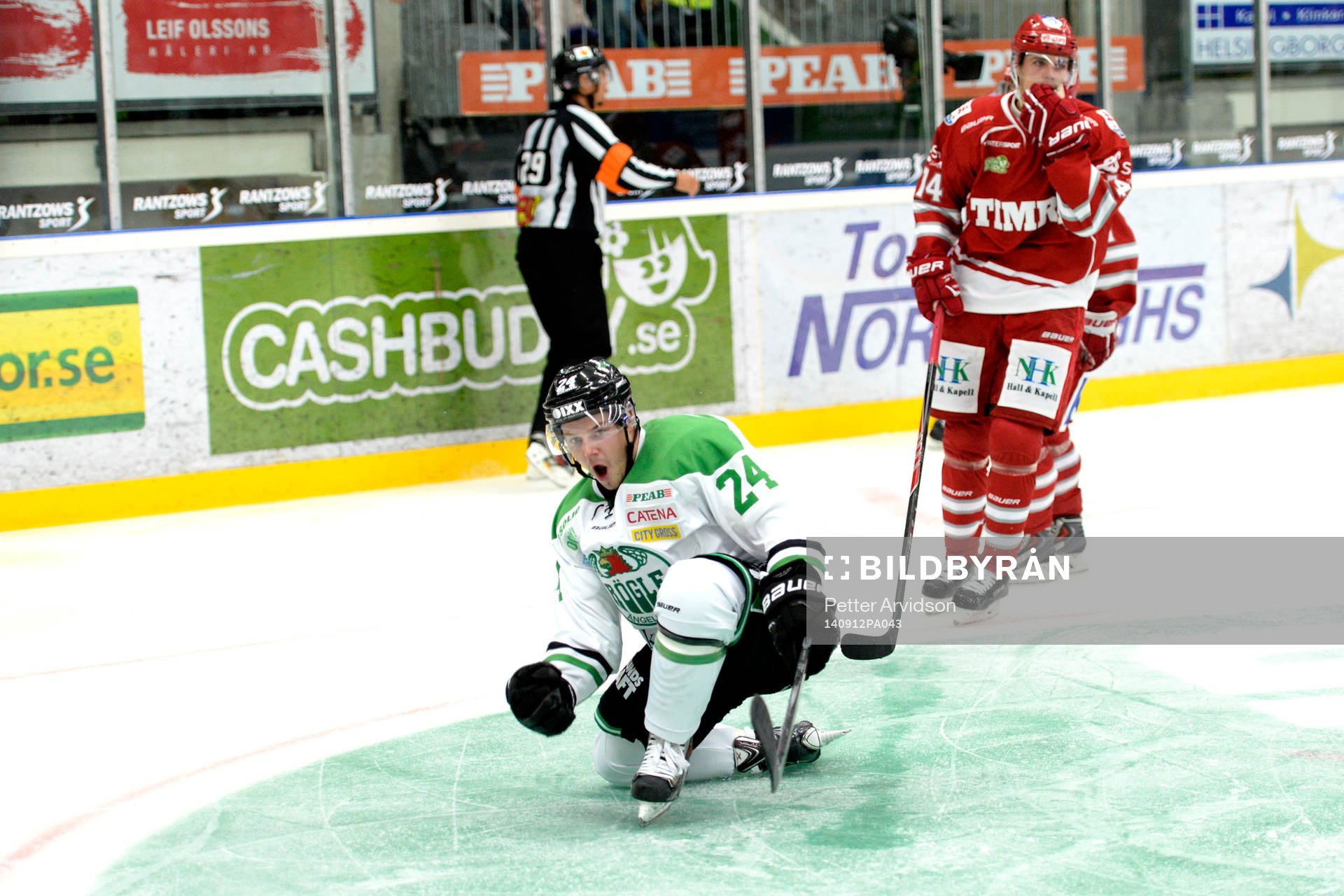 Rögles Peter LeBlanc jublar