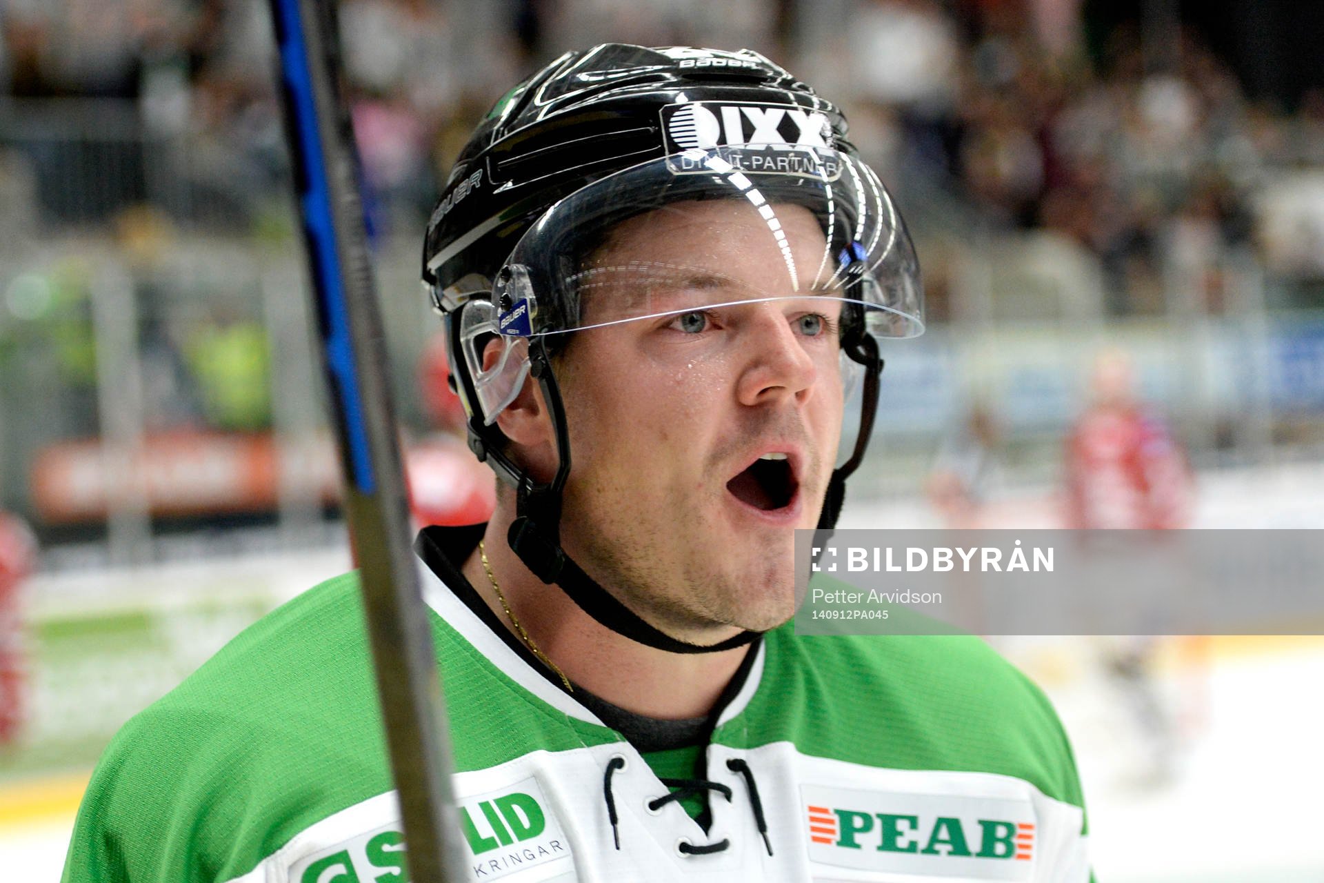 Rögles Peter LeBlanc jublar