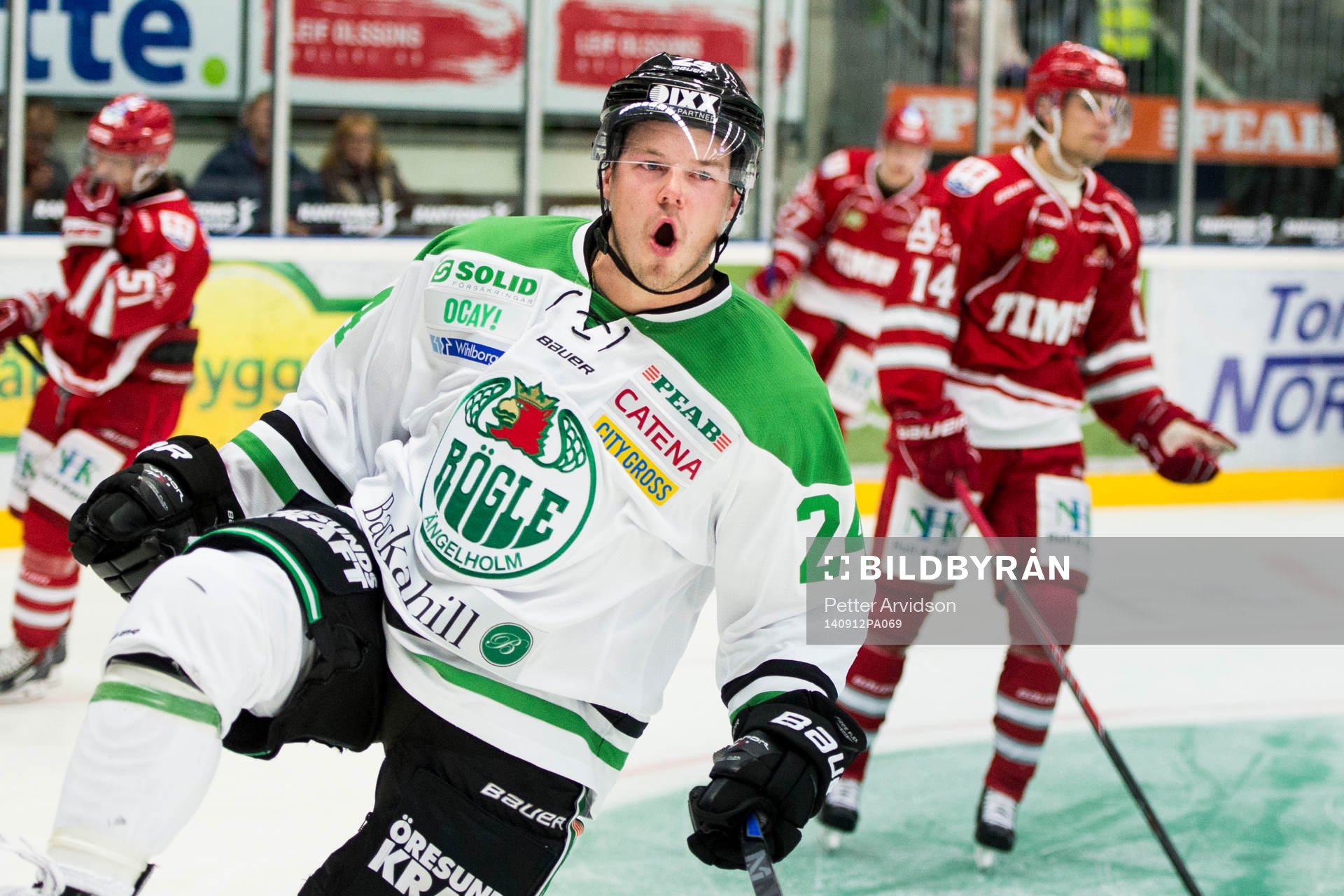 Rögles Peter LeBlanc jublar