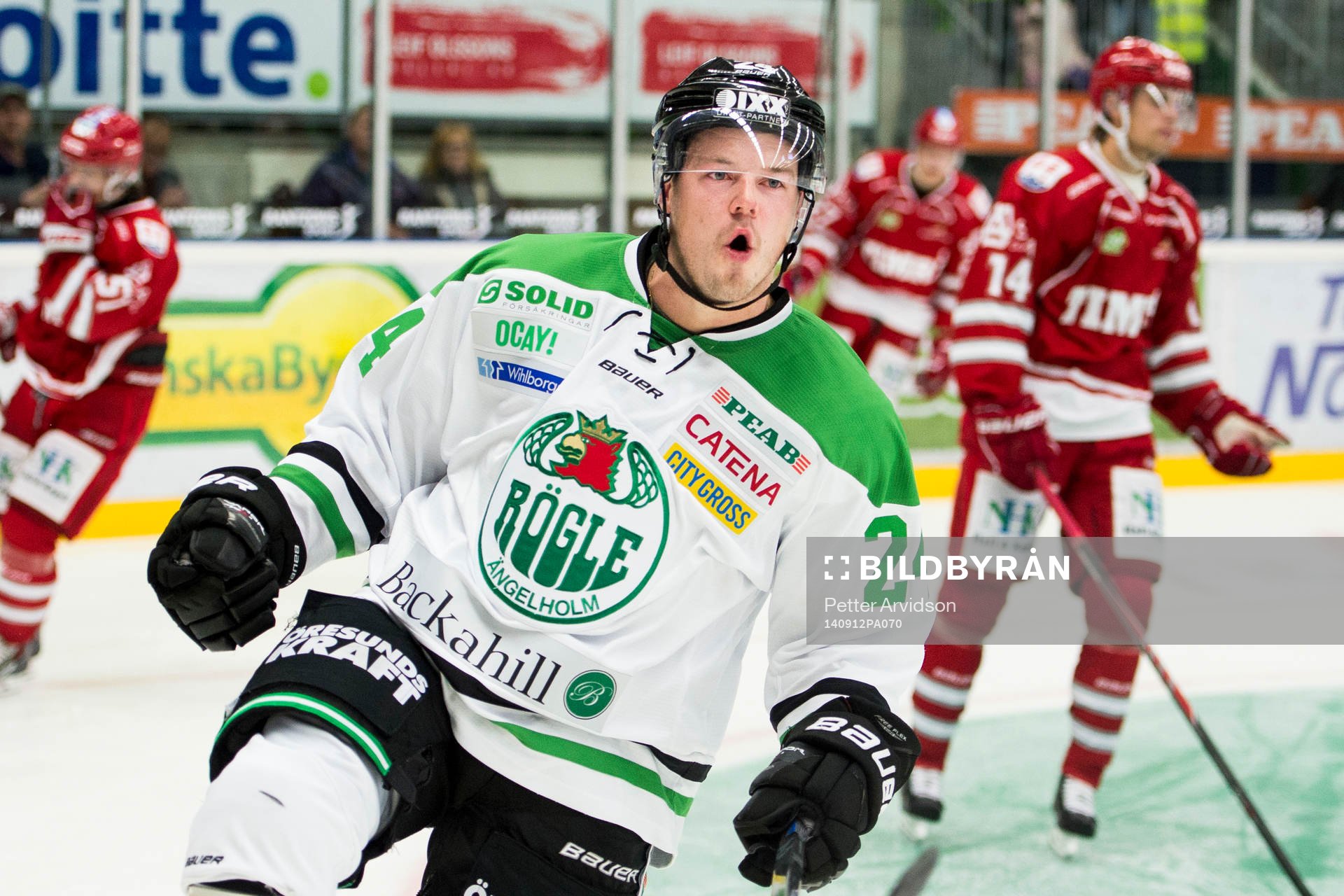 Rögles Peter LeBlanc jublar
