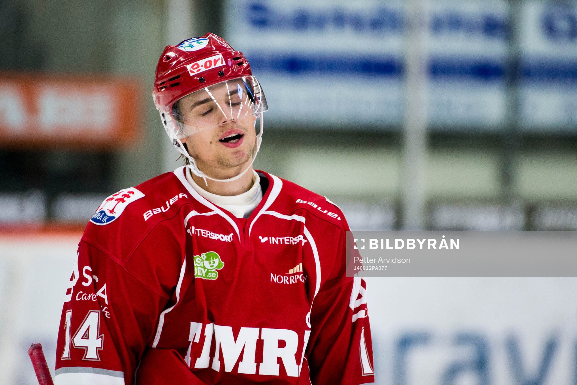 Timrås Emil Pettersson deppar