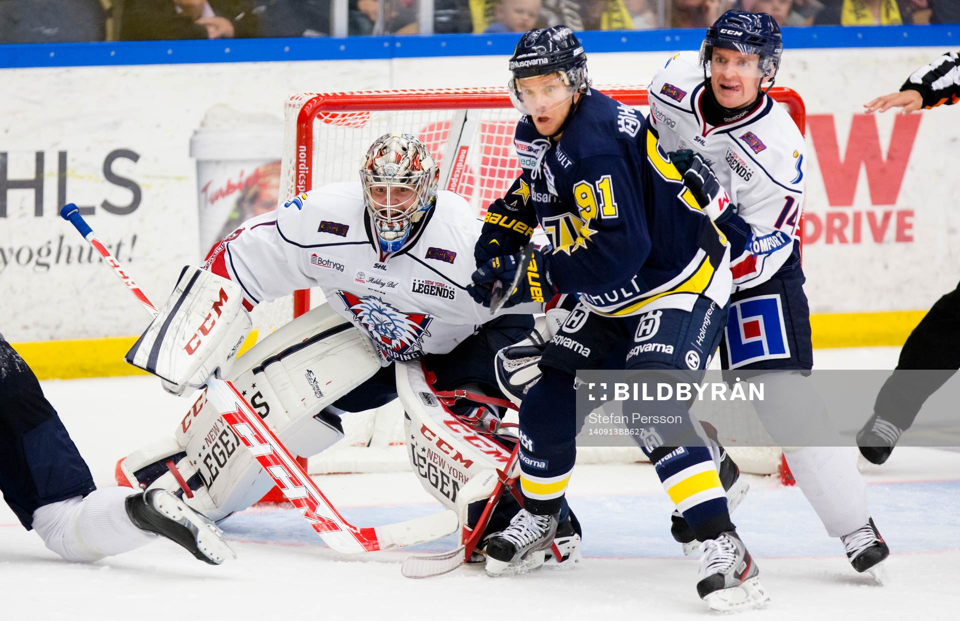 s Andreas Jämtin och Linköpings Mark Matheson