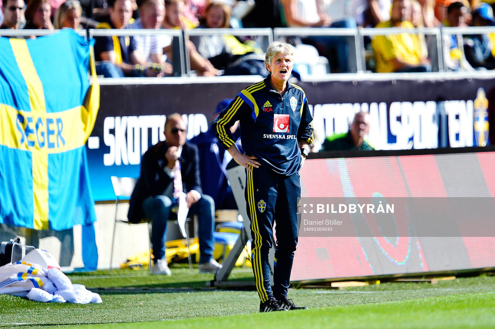 Sveriges förbundskapten Pia Sundhage