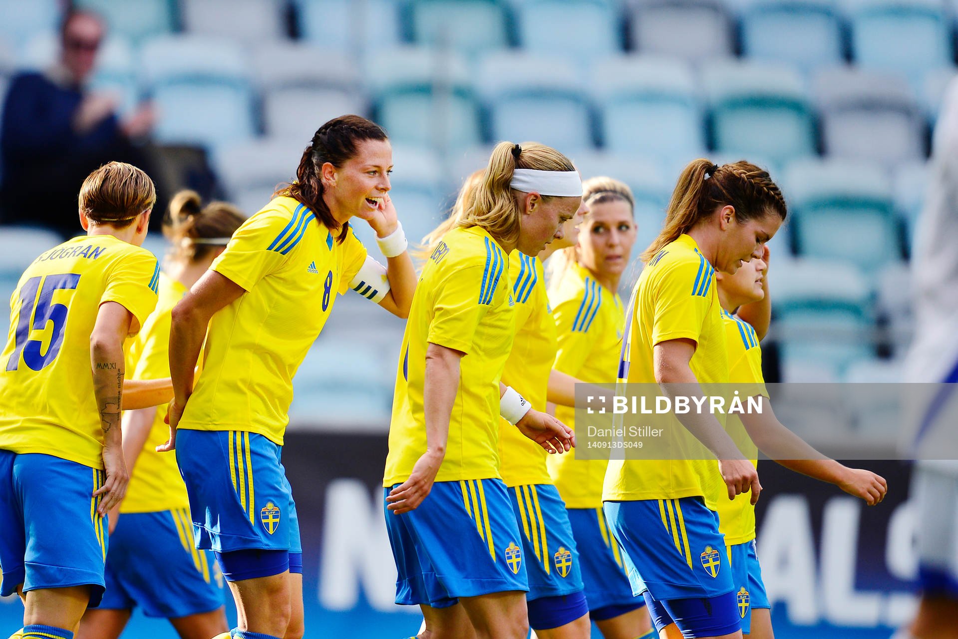 Sveriges Lotta Schelin jublar